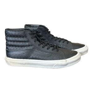 Vans Womens SK8 Hi Decon Laser Cutout Leather Skate Shoes Size 7.5